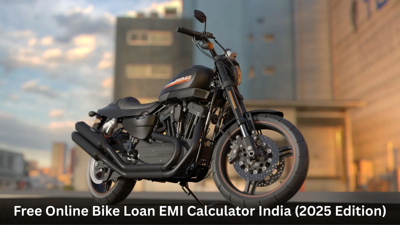 Free Online Bike Loan EMI Calculator India (2025 Edition)