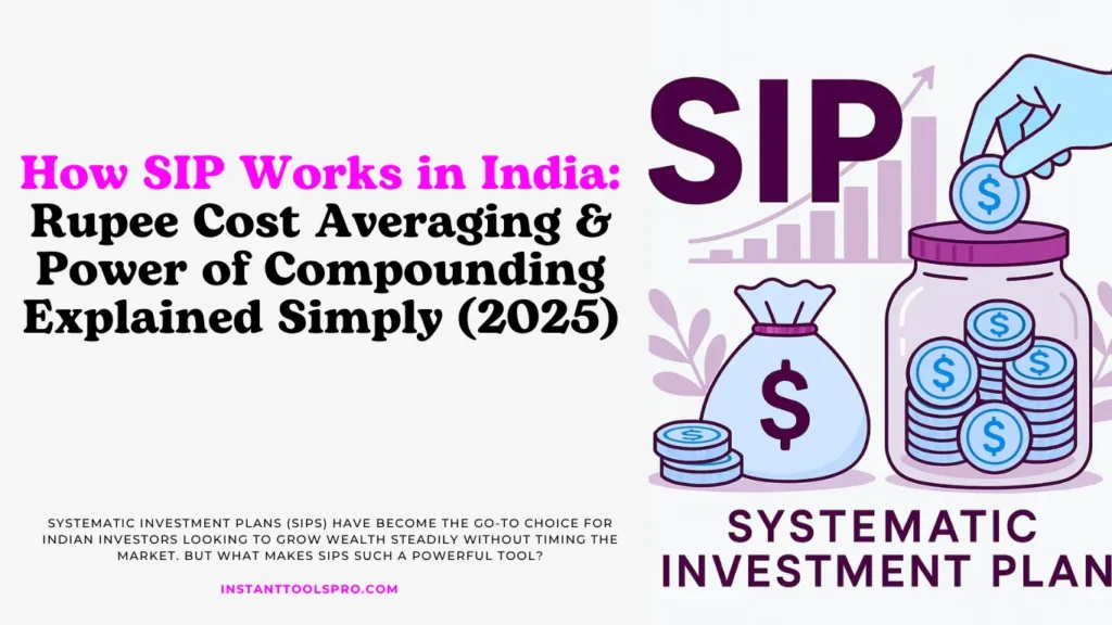 How SIP Works in India Rupee Cost Averaging & Power of Compounding Explained Simply (2025)